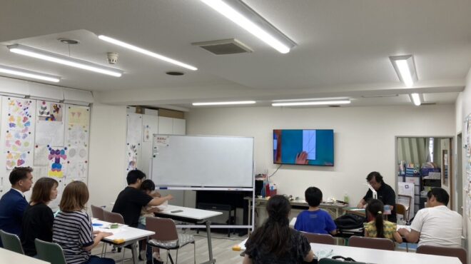 魔法の折り紙”対面”講座　＠大阪　８月２５日を開催しました。